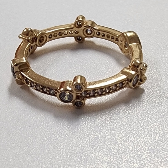 Pandora Disney Mickey Mouse & Minnie Mouse Sparkling Eternity Ring - Picture 2 of 9